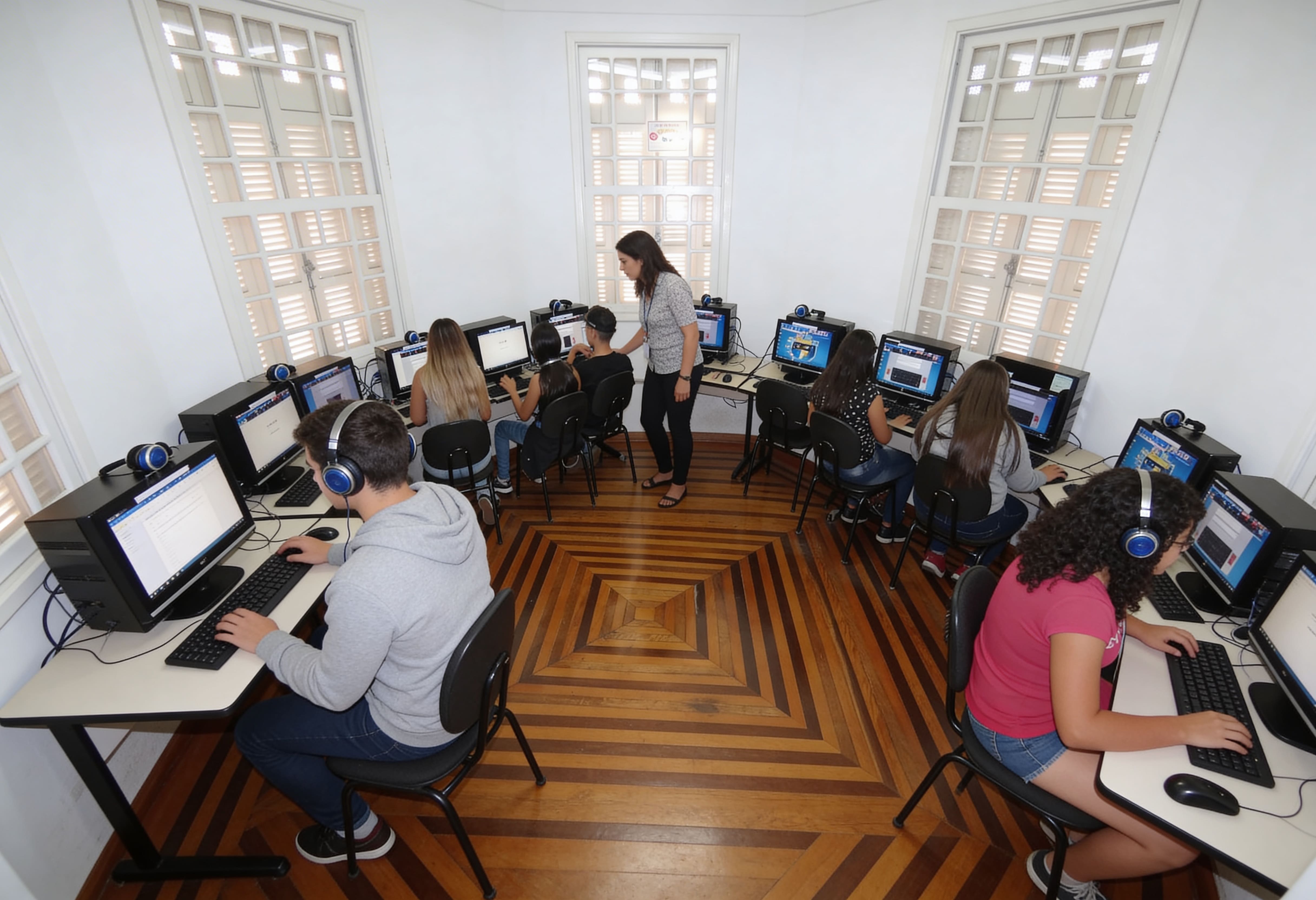 Ambiente interno da Microflex